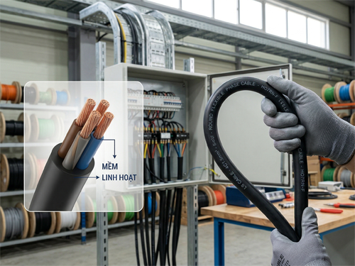 Cáp pha tròn mềm là gì? Những vấn đề cần biết khi sử dụng - 4