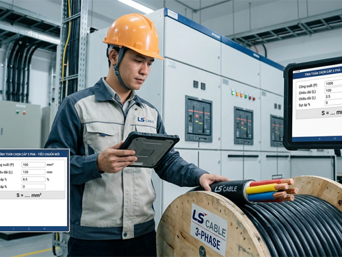 Chọn dây dẫn điện 3 pha thông qua công thức chuẩn mới nhất